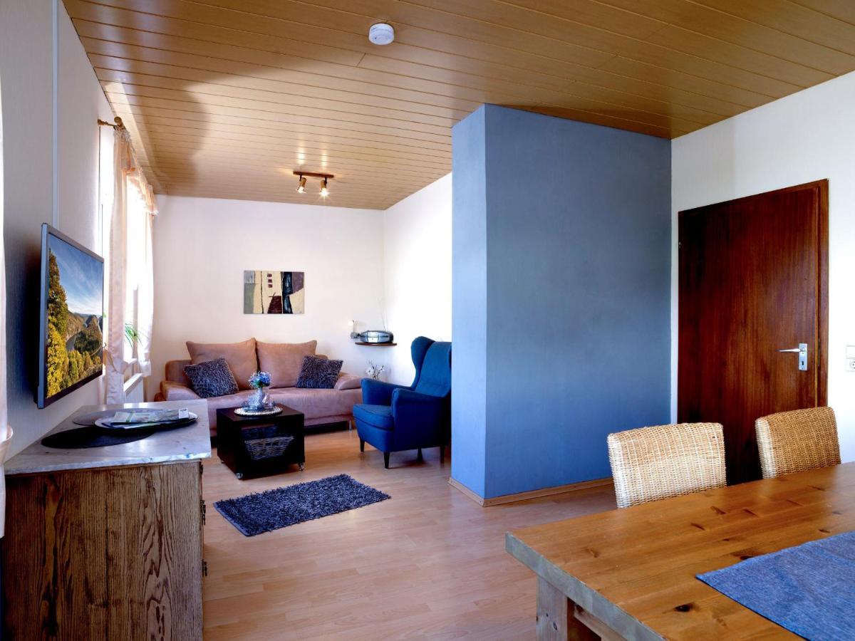 Ferienwohnung Am Gaesschen Scheiden Exterior foto