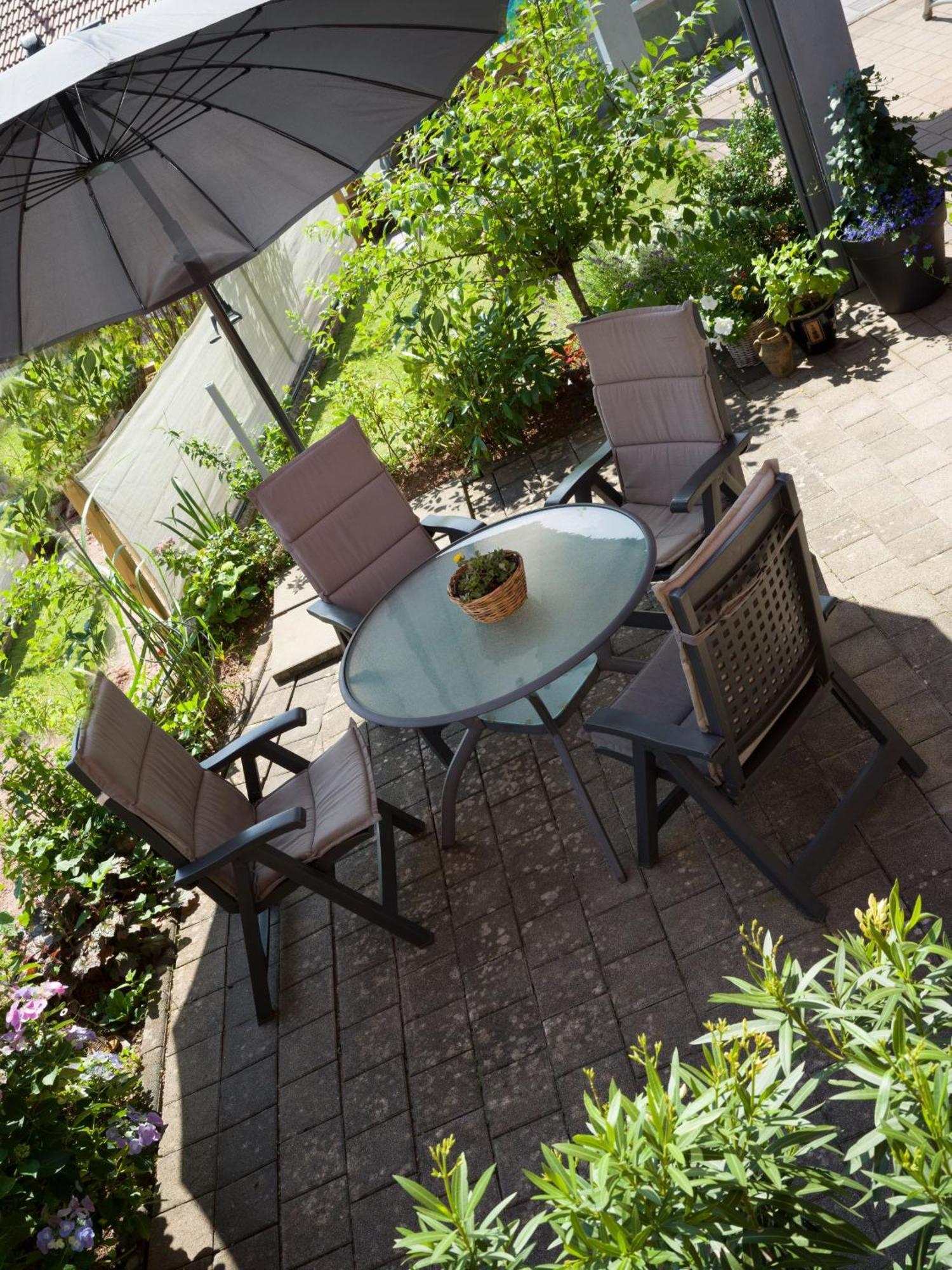 Ferienwohnung Am Gaesschen Scheiden Exterior foto
